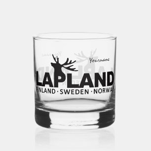 Aangepaste naam LAPLAND Whisky Glas