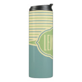 Aangepaste naam "limonade" tumbler thermosbeker (Gedraaid links)