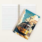 Aangepaste naam Lissabon Portugal Notitieboek (Binnen)