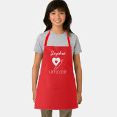 Aangepaste naam Little Chef Schort (Insitu)