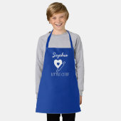 Aangepaste naam Little Chef Schort (Gedragen)