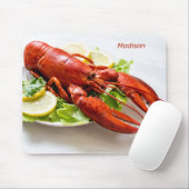 Aangepaste naam Lobster Muismat (Met muis)