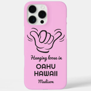 Aangepaste naam, locatie en kleur Shaka iPhone 16 Pro Max Hoesje