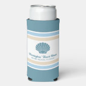 Aangepaste Naam & Locatie Strandhuis (Seltzer Voorkant)