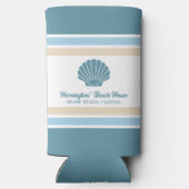 Aangepaste Naam & Locatie Strandhuis (Achterkant)