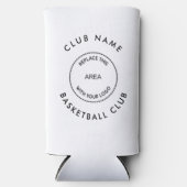 Aangepaste naam Logo Basketball Club Alle kleuren (Voorkant)