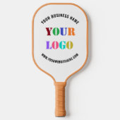 Aangepaste naam Logo Website Pickleball Paddle Com (Voorkant)