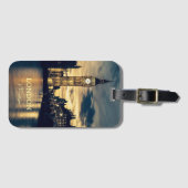 Aangepaste naam Londen Bagagelabel (Voorkant (horizontaal))