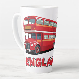 Aangepaste naam Londen Engeland Latte Mok