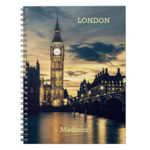 Aangepaste naam Londen Notitieboek