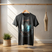 Aangepaste naam Lotus T-shirt - [NAME] Shines Brig