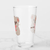 Aangepaste naam Love Koala Glas (Links)