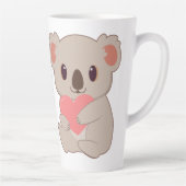 Aangepaste naam Love Koala Latte Mok (Rechts)