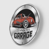 Aangepaste naam  luchtgekoelde VDub-autowagen Grote Klok (Hoek)