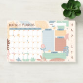 Aangepaste naam Maandplanner Post-it® Notes (Kantoor)