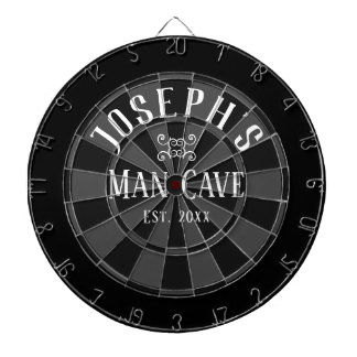 Aangepaste naam man Cave Dartbord