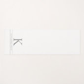 Aangepaste naam Mantra Aangepast Yogamat (Voorkant (horizontaal))