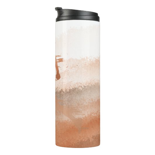 Aangepaste naam Marathon Runner Gift Thermosbeker (Geroteerd rechts)