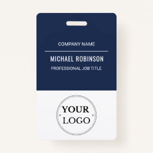 Aangepaste naam medewerker Logo Badge