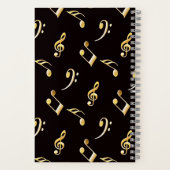 Aangepaste naam Meisje die houdt van k-pop fandom  Notitieboek (Achterkant)