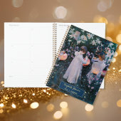 Aangepaste Naam Meisjes Kunst Gouden Monogram 202 Planner