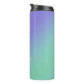 Aangepaste naam: Metaal ombre gradiënt Paars Thermosbeker (Geroteerd rechts)