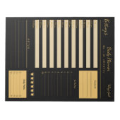 Aangepaste naam minimale dagelijkse planner-Notiti Notitieblok (Voorkant)