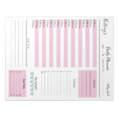 Aangepaste naam minimale dagelijkse planner-Notiti Notitieblok (Voorkant)