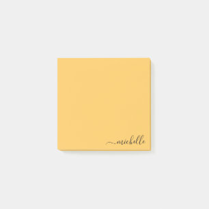Aangepaste naam Minimalistische gepersonaliseerde Post-it® Notes