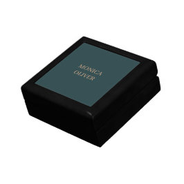 Aangepaste naam moderne professionele minimalistis cadeaudoosje