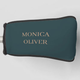 Aangepaste naam moderne professionele minimalistis golfheadcover