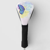 aangepaste naam moderne vrouwen golfheadcover (Voorkant)