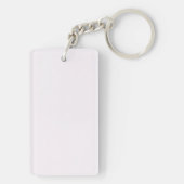 aangepaste naam moderne vrouwen  sleutelhanger (achterkant)