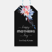 Aangepaste naam Moederdag Cadeaulabel (Achterkant)