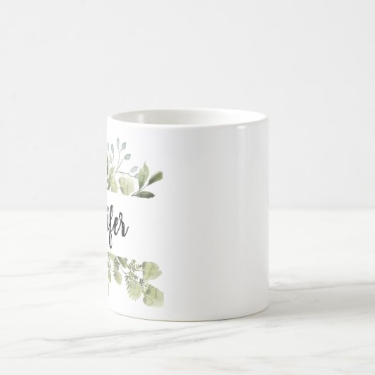 Aangepaste naam Mok, gepersonaliseerde mok met naa (Center)