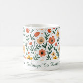 Aangepaste naam Mok voor moeder - "Deze moeder beh (Center)