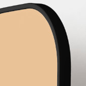 Aangepaste naam Monogram Light Peach Pickleball Pa Paddle (Links Detail)
