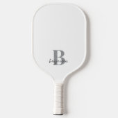 Aangepaste naam Monogram Pickleball Paddle (Achterkant)