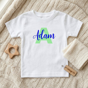 Aangepaste naam + monogram (schattig cadeau) Zomer