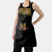 Aangepaste naam Monogram Schort Aangepast (Insitu)