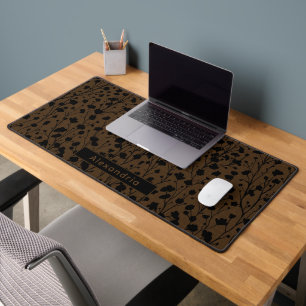 Aangepaste Naam Moody Floral Kantoor Gift Deskmat Bureaumat