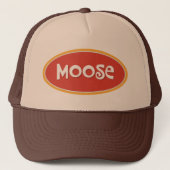 Aangepaste naam Moose Trucker Pet (Voorkant)