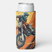 Aangepaste naam Motocross (Seltzer Achterkant)