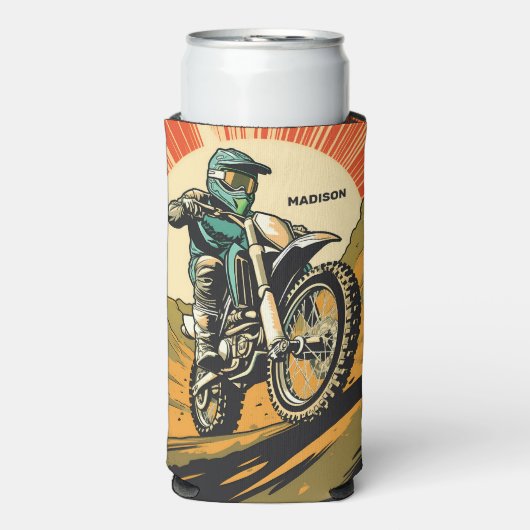 Aangepaste naam Motocross (Seltzer Voorkant)