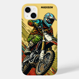 Aangepaste naam Motocross Case-Mate iPhone 14 Plus Hoesje
