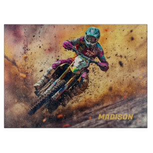 Aangepaste naam Motocross Snijplank