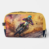 Aangepaste naam Motocross Toilettasje (Voorkant)