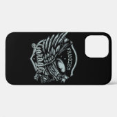 Aangepaste naam motorfiets Case-Mate iPhone case (Achterkant (horizontaal))