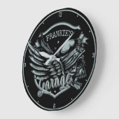 Aangepaste naam motorfiets grote klok (Hoek)