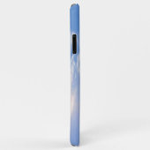 Aangepaste naam mousserende blauwe Oceaan Case-Mate iPhone Case (Achterkant/rechts)